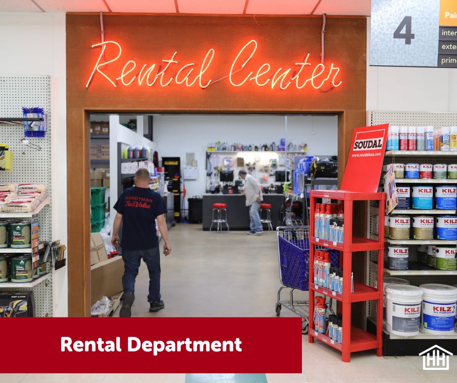 handyman hardware rental department